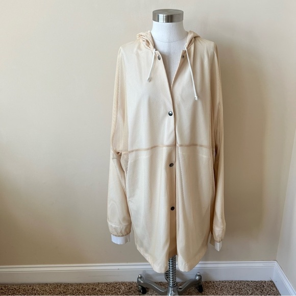 Jil Sander mesh hooded jacket 17543 - Picture 6 of 15